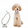 Crystal Bones Pet Leads Necklace