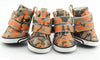 Waterproof Camouflage Leather Winter Dog Shoes